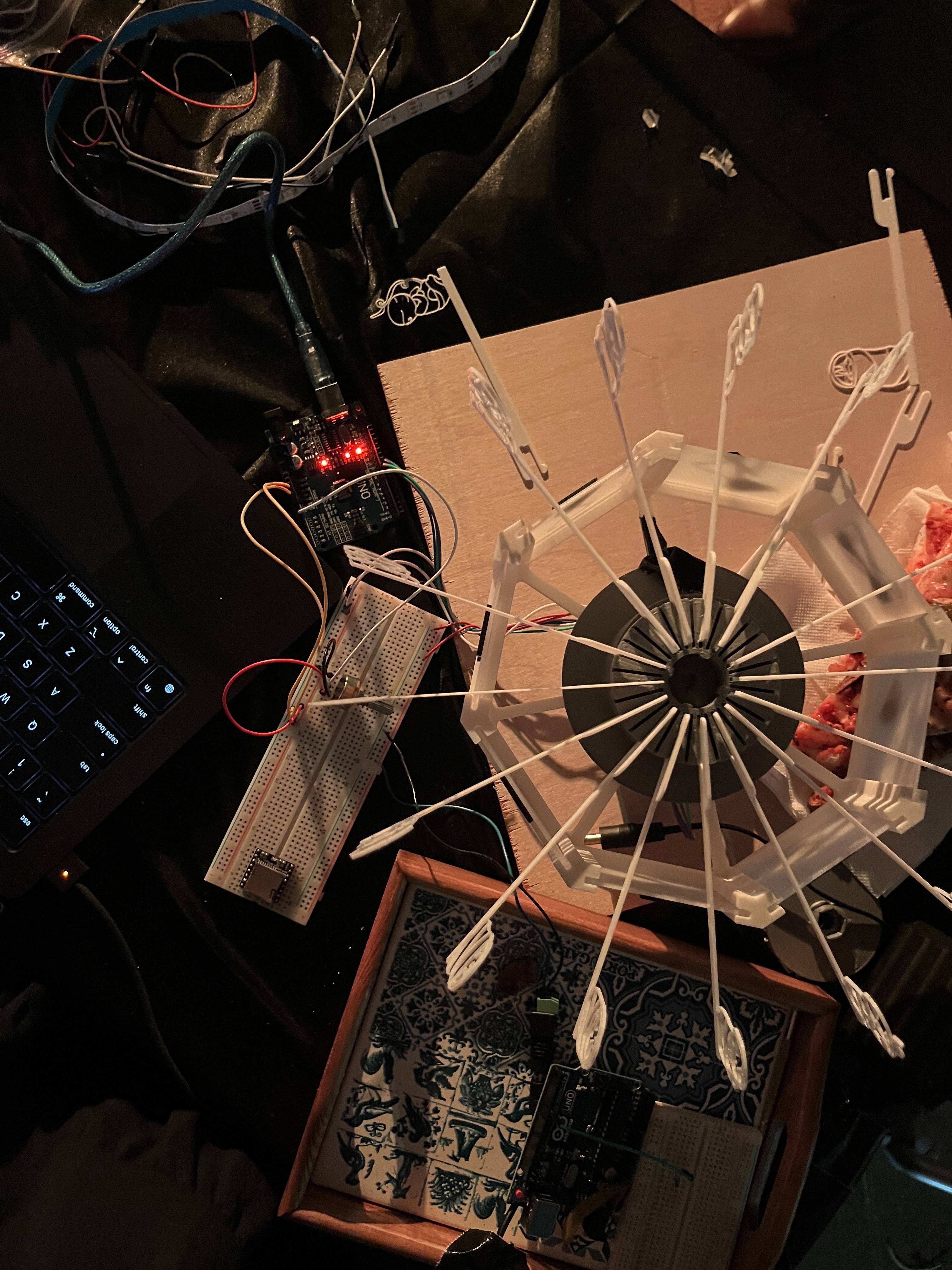 Artistic installation photo