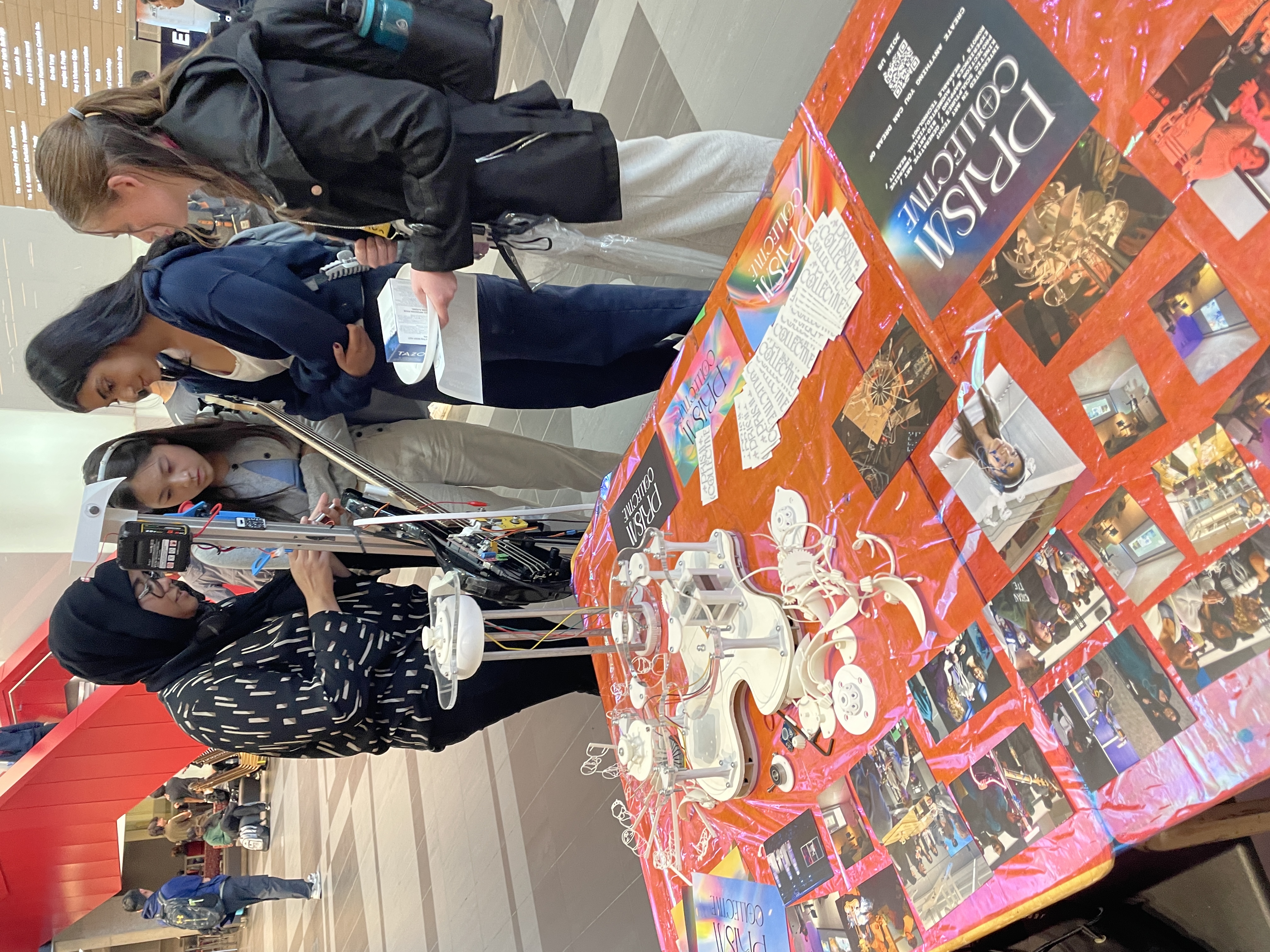 Exhibition booth setup