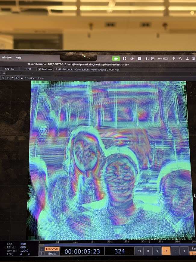 TouchDesigner project sample