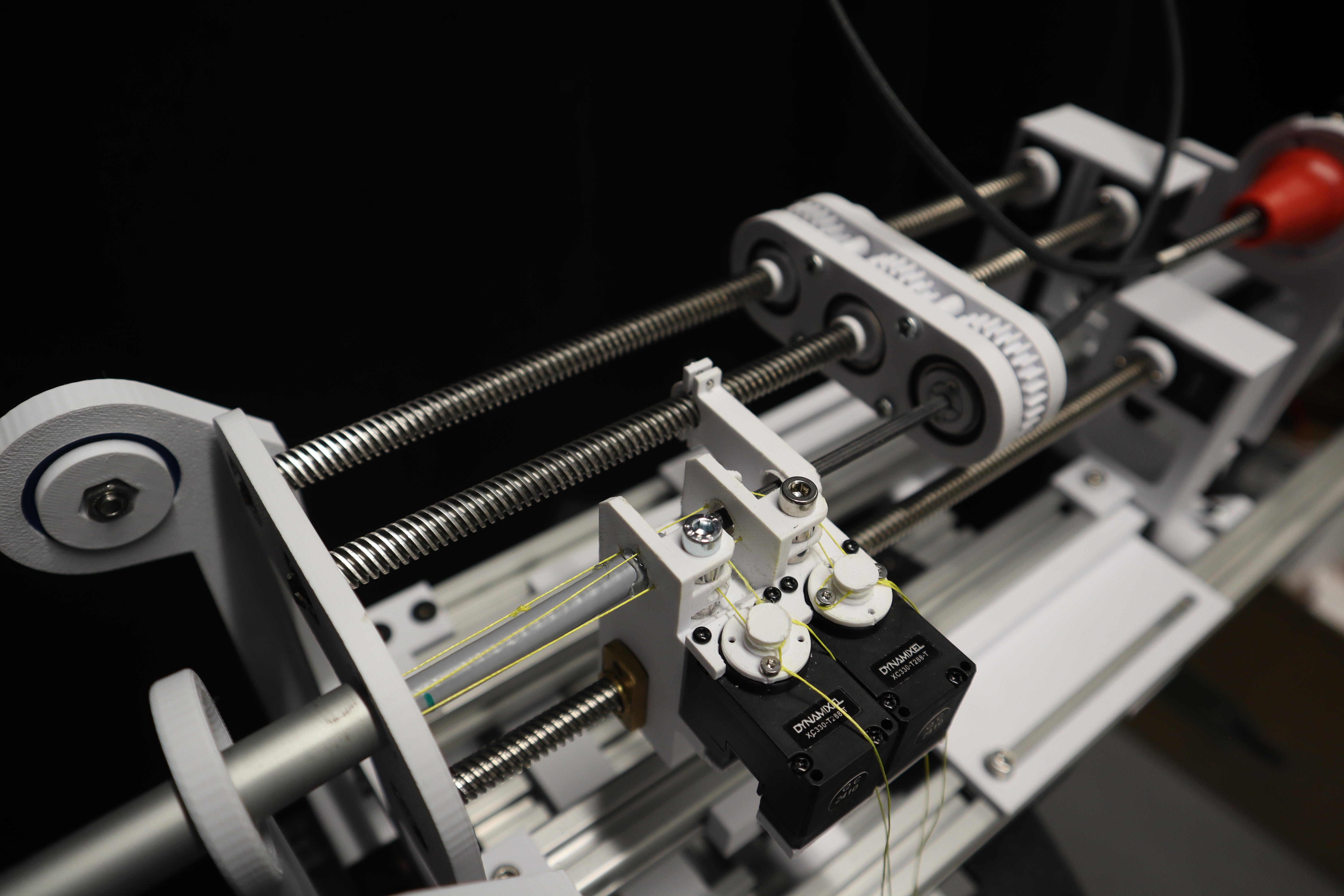 Pulley and gear system