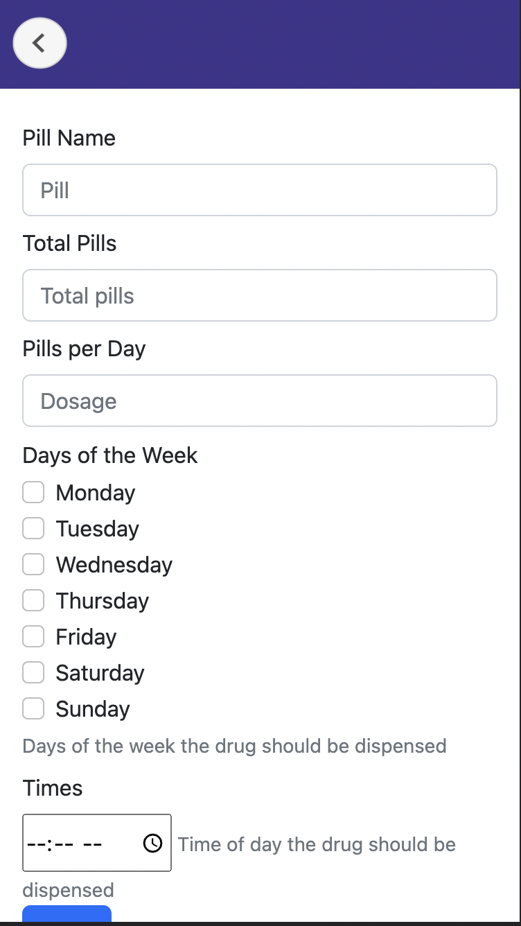 Pill-E statistics and adherence tracking