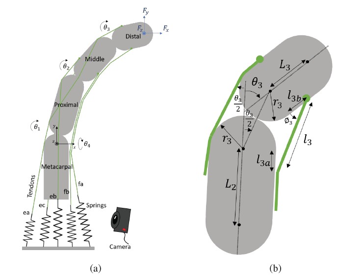Kinematic modeling diagram